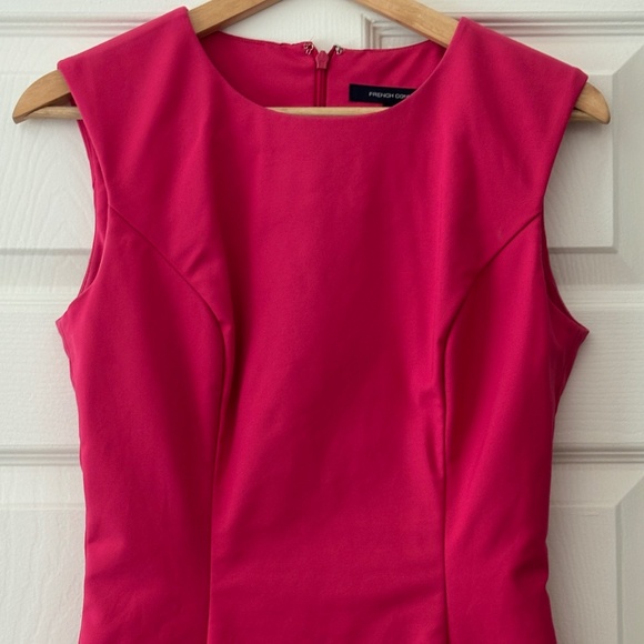 French Connection Sheath Dress - Fuchsia pink Size 4 - Picture 4 of 8